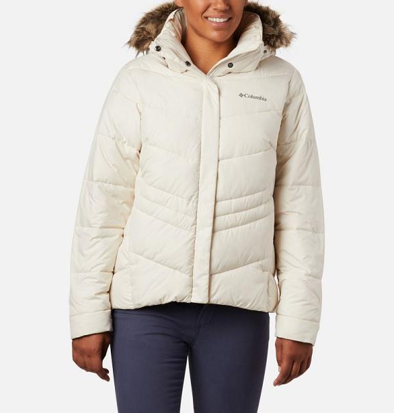 Columbia Peak to Park Insulated Jacket White For Women's NZ30784 New Zealand